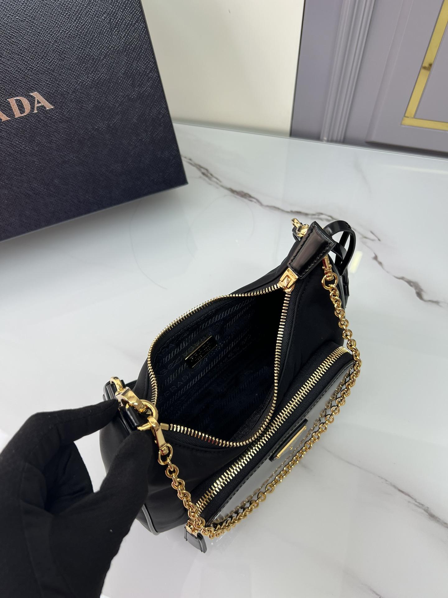 P R A D A Prada Re - Nylon Brushed Mini 레플리카 6번 이미지 - Bag | 세미샵 레플리카 사이트