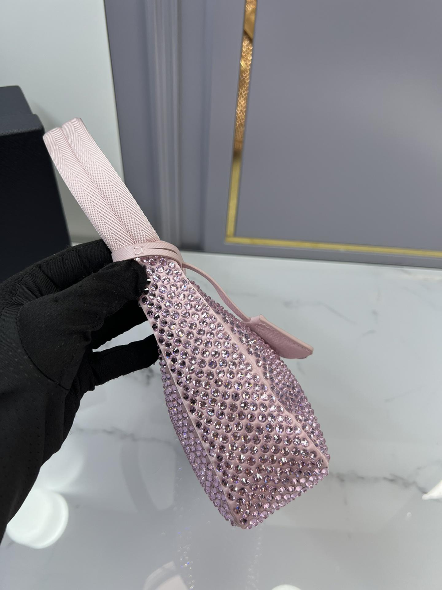 P R A D A Prada Rhinestones Re - Edition Soulder 레플리카 11번 이미지 - Bag | 세미샵 레플리카 사이트