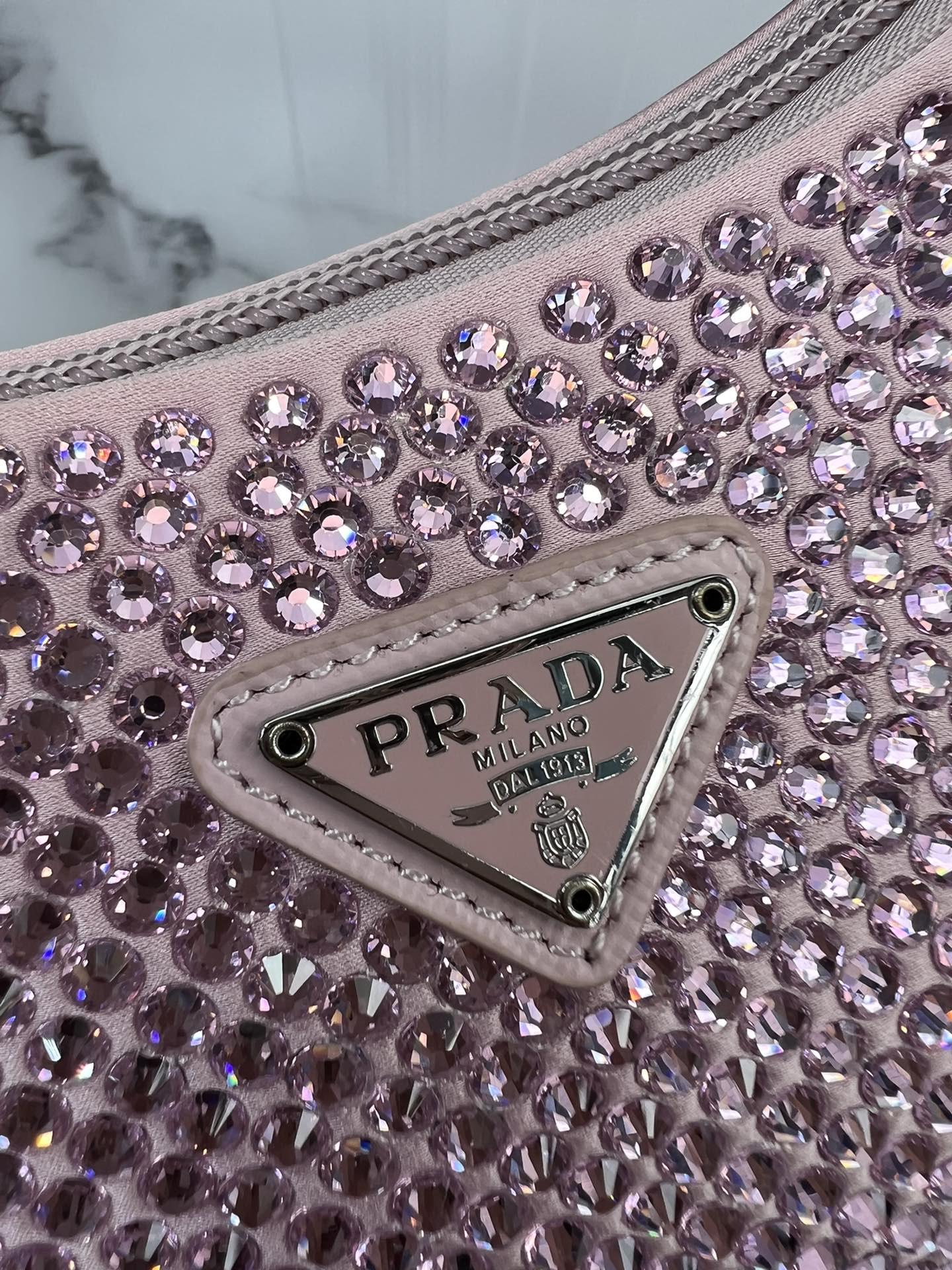 P R A D A Prada Rhinestones Re - Edition Soulder 레플리카 13번 이미지 - Bag | 세미샵 레플리카 사이트