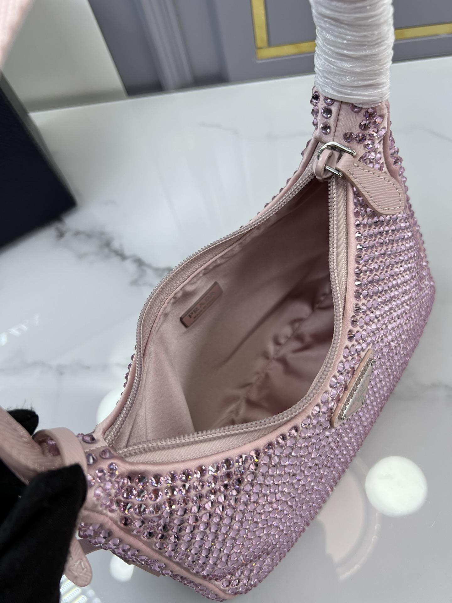 P R A D A Prada Rhinestones Re - Edition Soulder 레플리카 14번 이미지 - Bag | 세미샵 레플리카 사이트