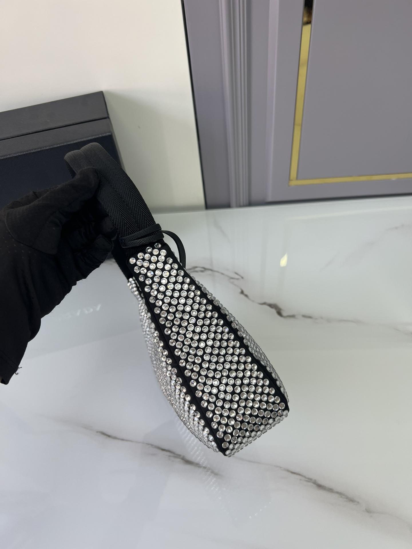 P R A D A Prada Rhinestones Re - Edition Soulder 레플리카 19번 이미지 - Bag | 세미샵 레플리카 사이트