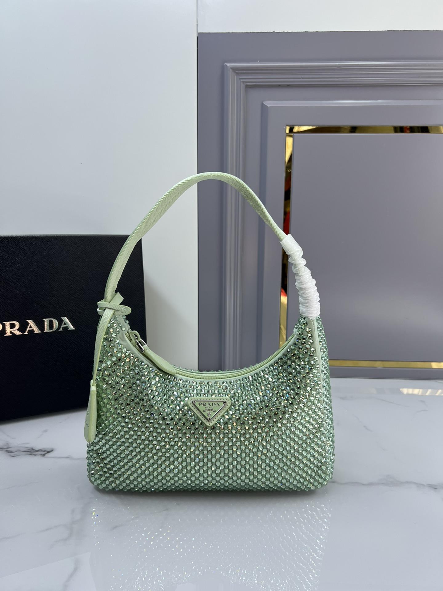 P R A D A Prada Rhinestones Re - Edition Soulder 레플리카 25번 이미지 - Bag | 세미샵 레플리카 사이트