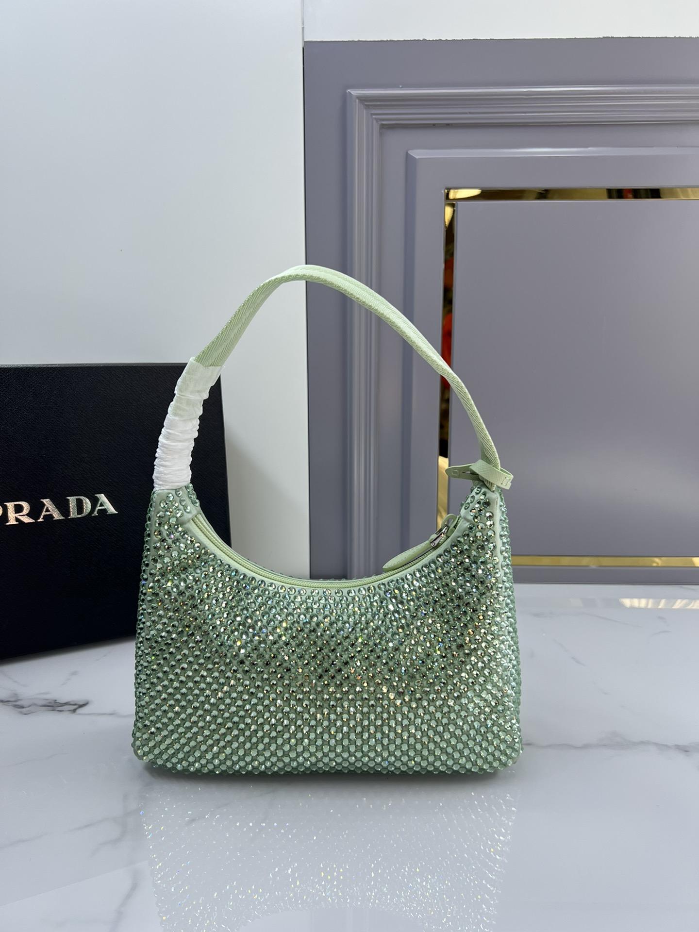 P R A D A Prada Rhinestones Re - Edition Soulder 레플리카 26번 이미지 - Bag | 세미샵 레플리카 사이트