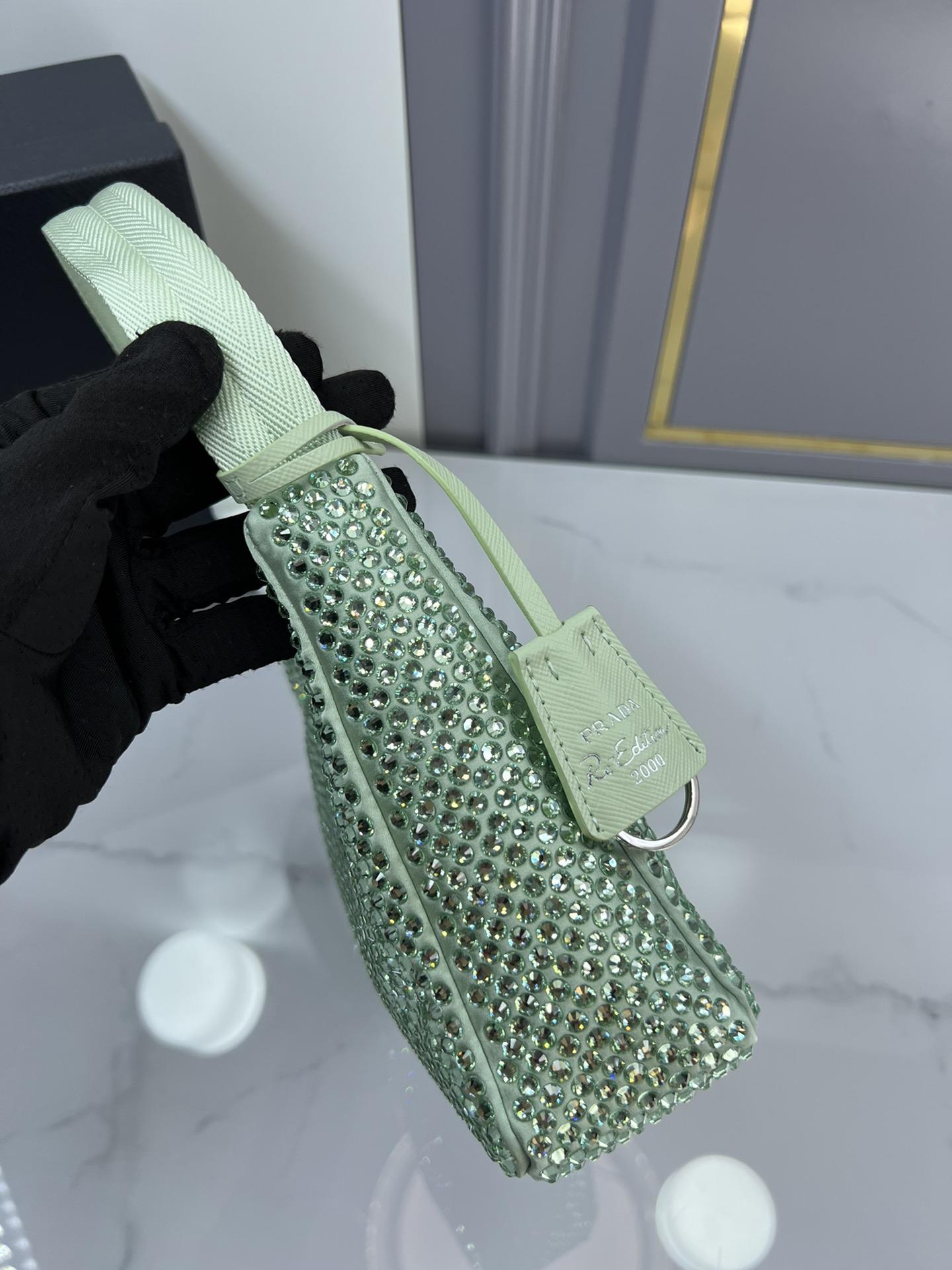 P R A D A Prada Rhinestones Re - Edition Soulder 레플리카 27번 이미지 - Bag | 세미샵 레플리카 사이트
