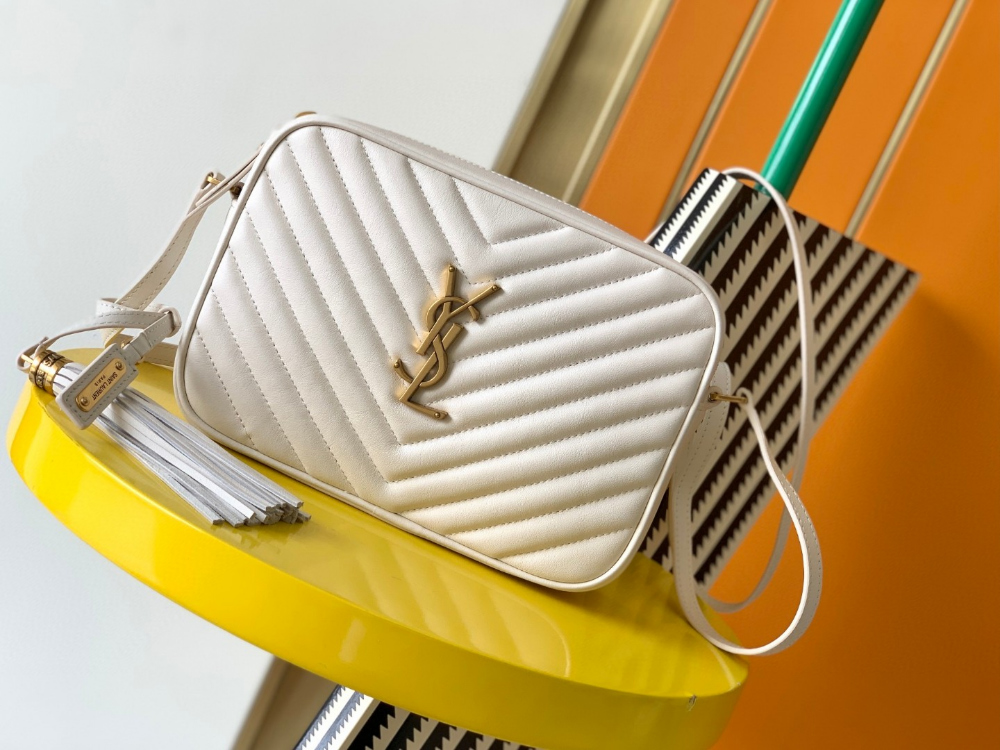 Saint Laurent Lou Camera Bag In Quilted Leather