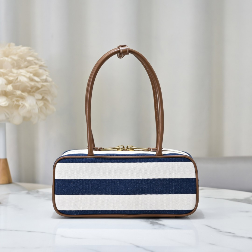 Miu Miu Miu Miu Beau Canvas And Leather 레플리카 2번 이미지 - Bag | 세미샵 레플리카 사이트