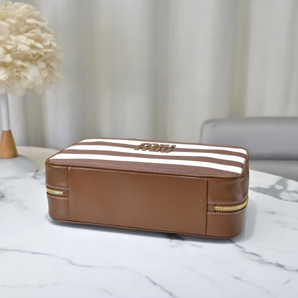 Miu Miu Miu Miu Beau Canvas And Leather 레플리카 4번 이미지 - Bag | 세미샵 레플리카 사이트