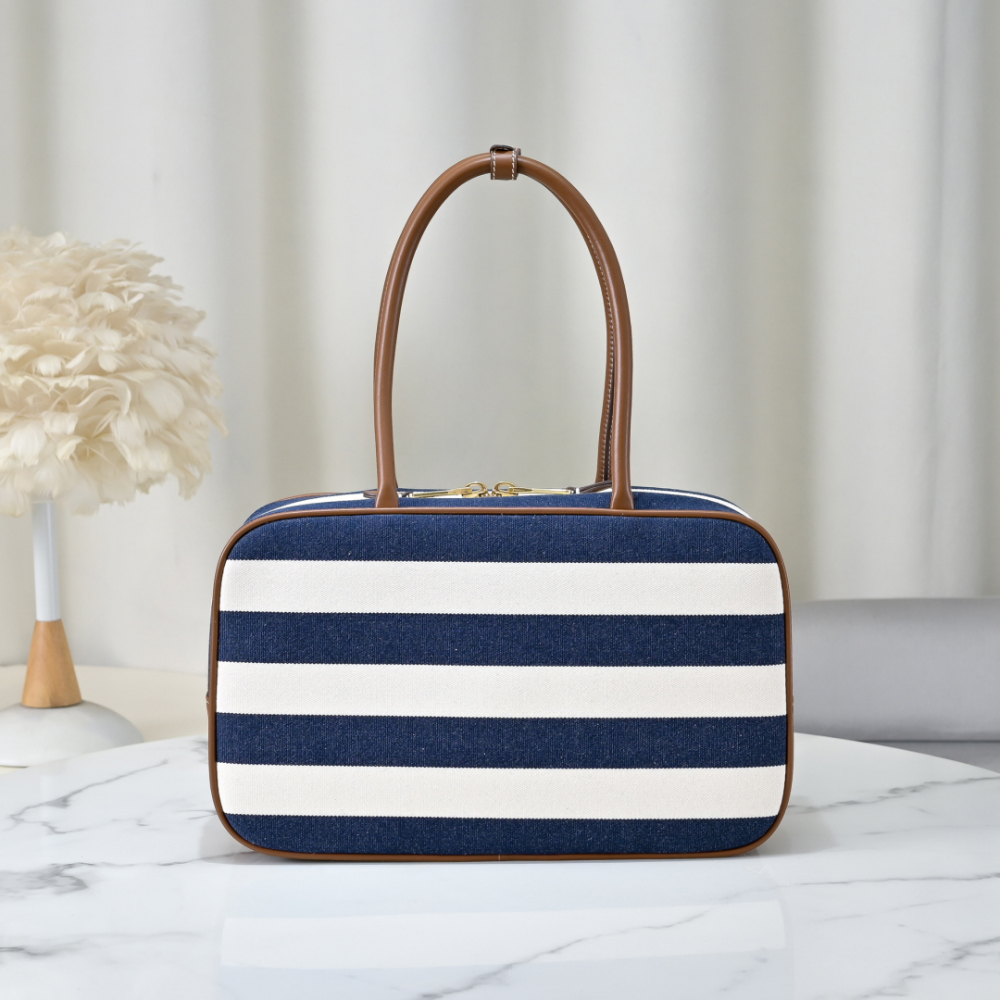 Miu Miu Miu Miu Beau Canvas And Leather 레플리카 2번 이미지 - Bag | 세미샵 레플리카 사이트