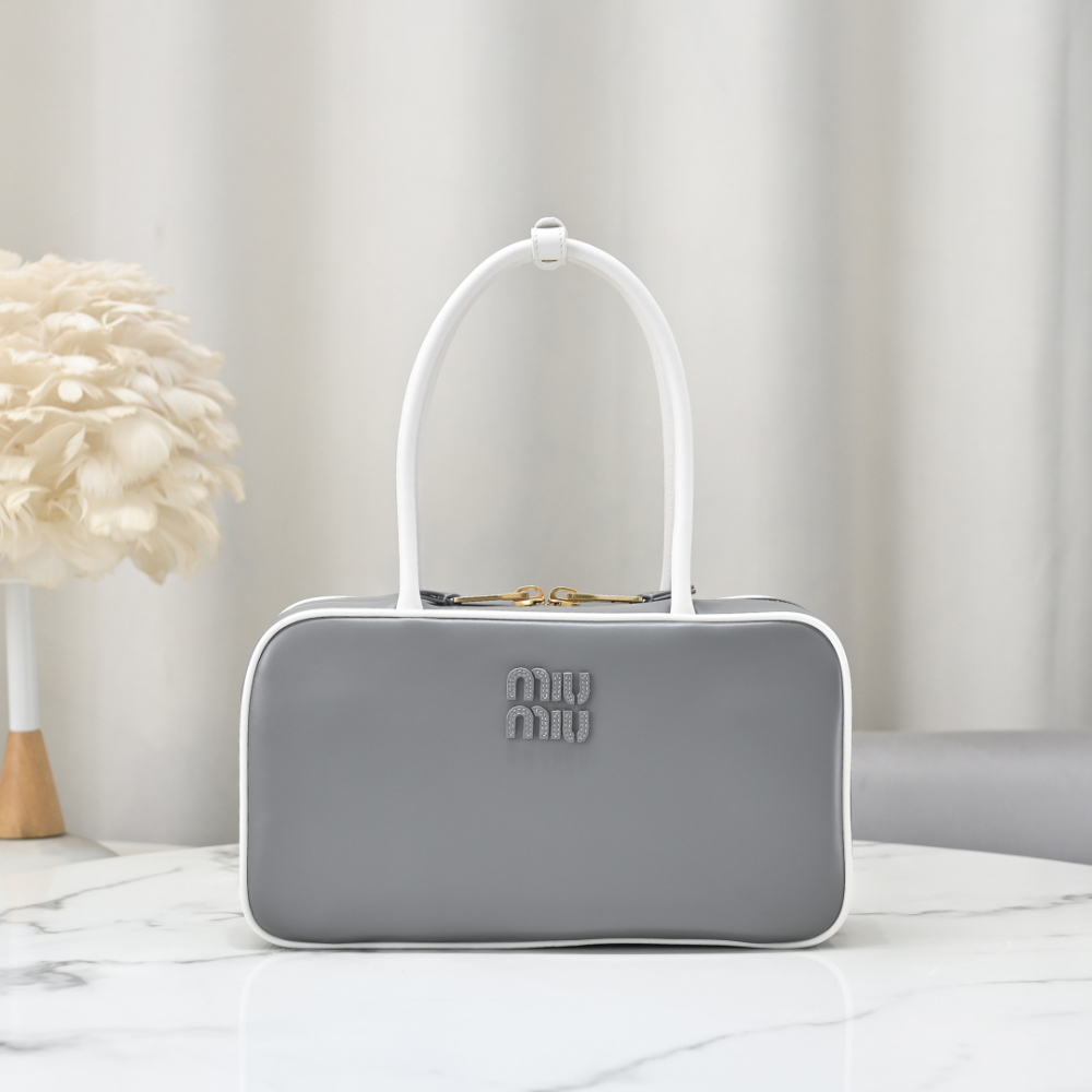Miu Miu Beau Leather Top Handle