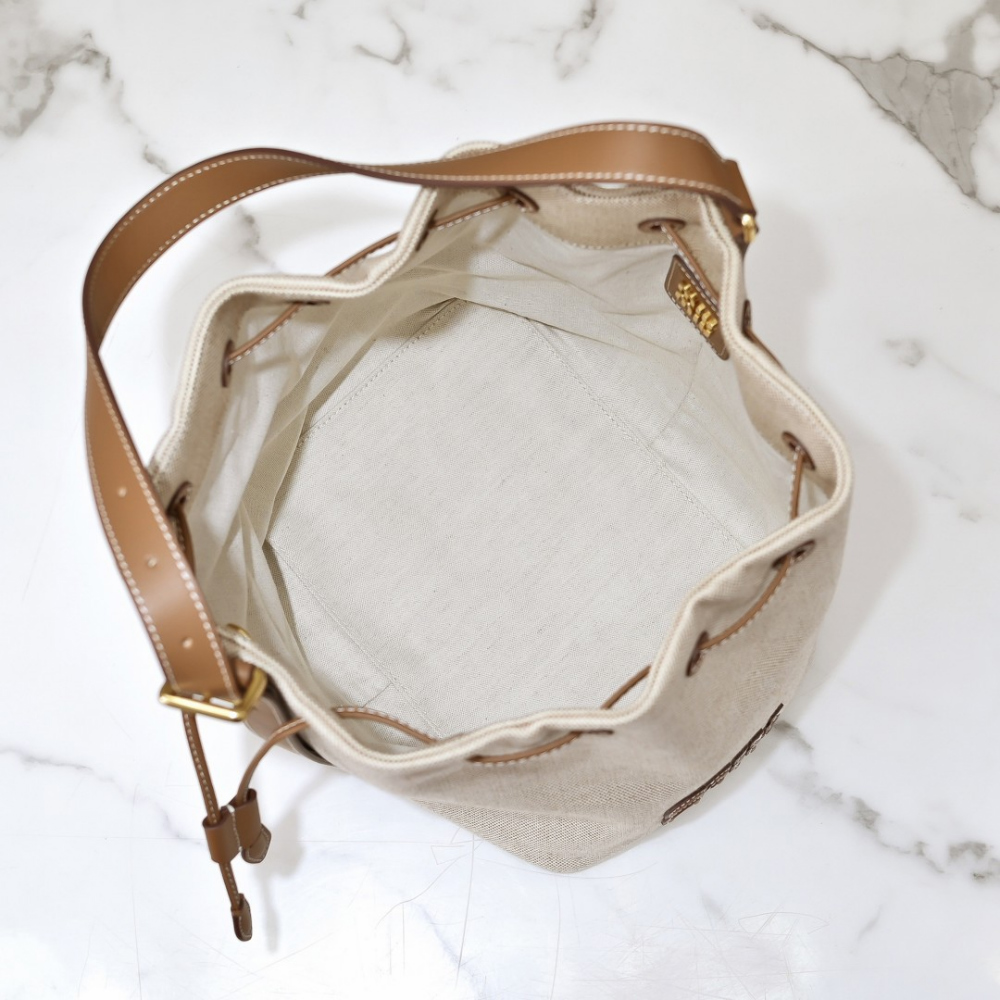 Miu Miu Miu Miu Canvas Leather Bucket 레플리카 8번 이미지 - Bag | 세미샵 레플리카 사이트
