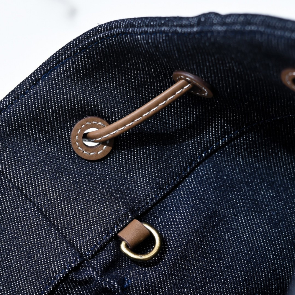 Miu Miu Miu Miu Denim Leather Bucket 레플리카 8번 이미지 - Bag | 세미샵 레플리카 사이트