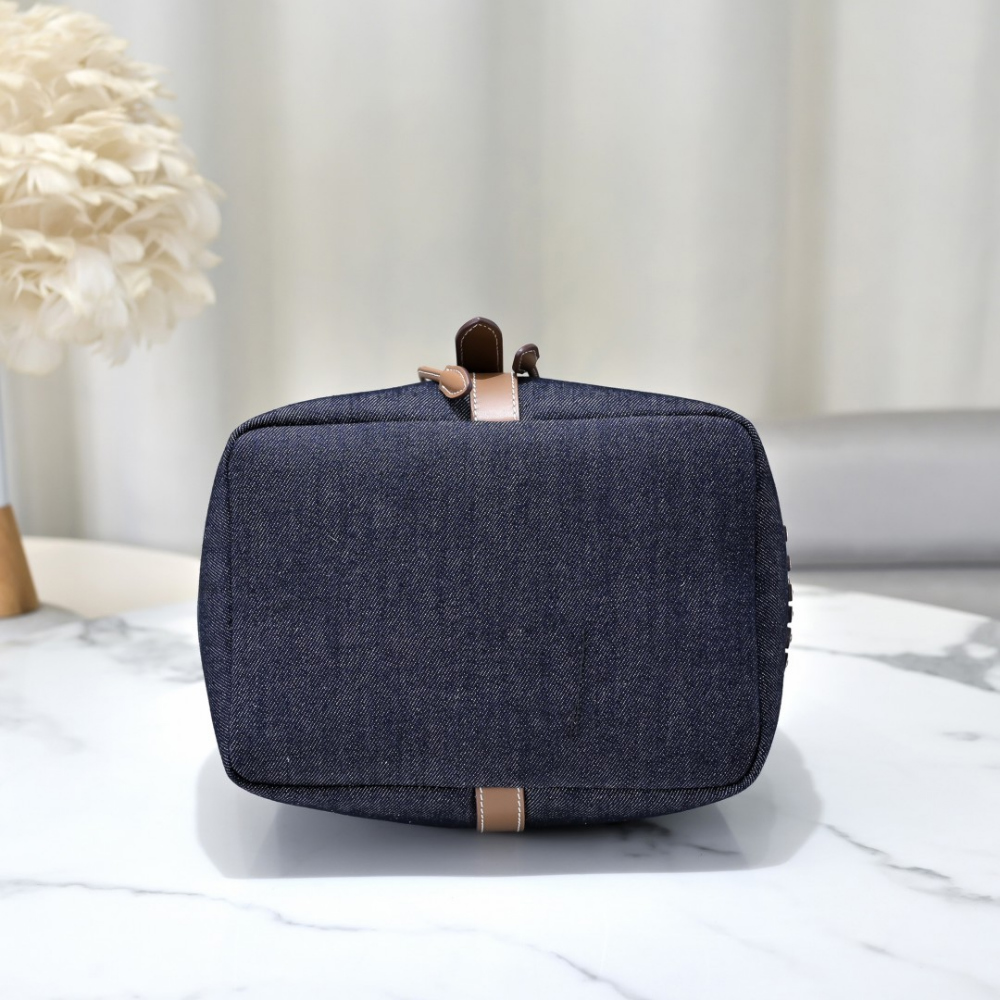 Miu Miu Miu Miu Denim Leather Bucket 레플리카 4번 이미지 - Bag | 세미샵 레플리카 사이트