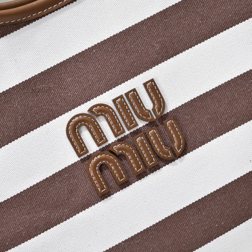 Miu Miu Miu Miu Ivy Canvas Leather 레플리카 5번 이미지 - Bag | 세미샵 레플리카 사이트