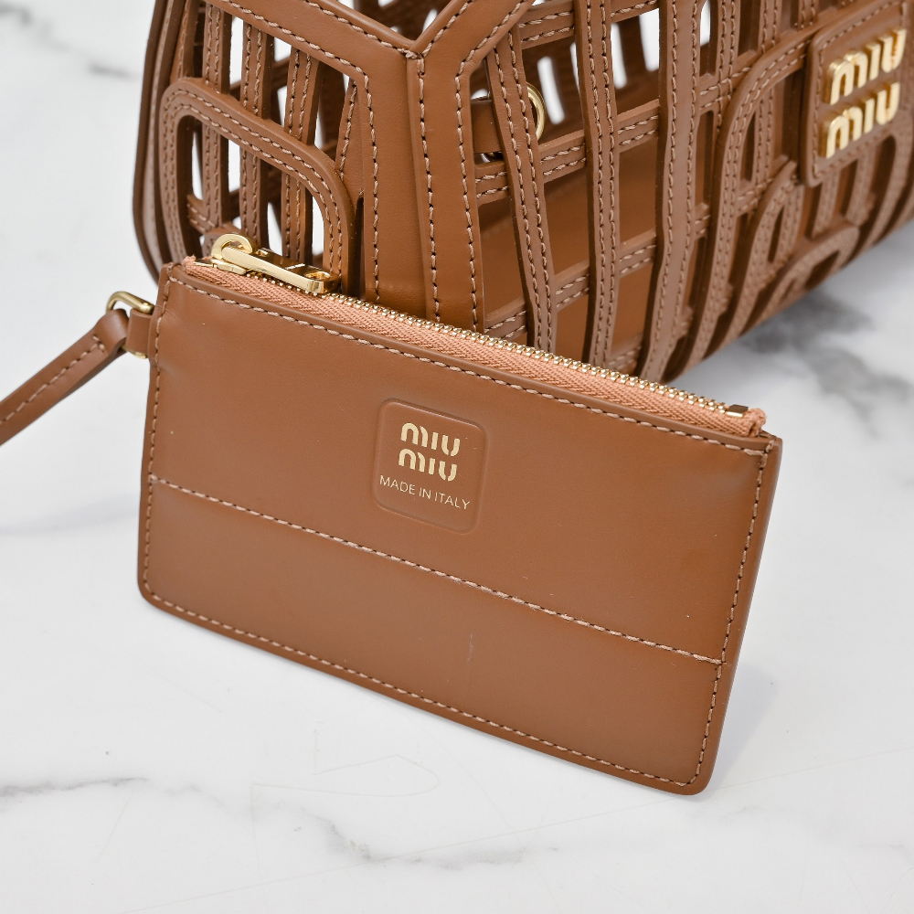 Miu Miu Miu Miu Leather Basket 레플리카 9번 이미지 - Bag | 세미샵 레플리카 사이트