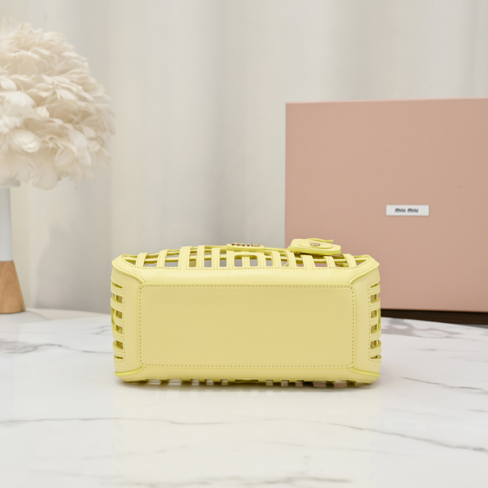 Miu Miu Miu Miu Leather Basket 레플리카 13번 이미지 - Bag | 세미샵 레플리카 사이트