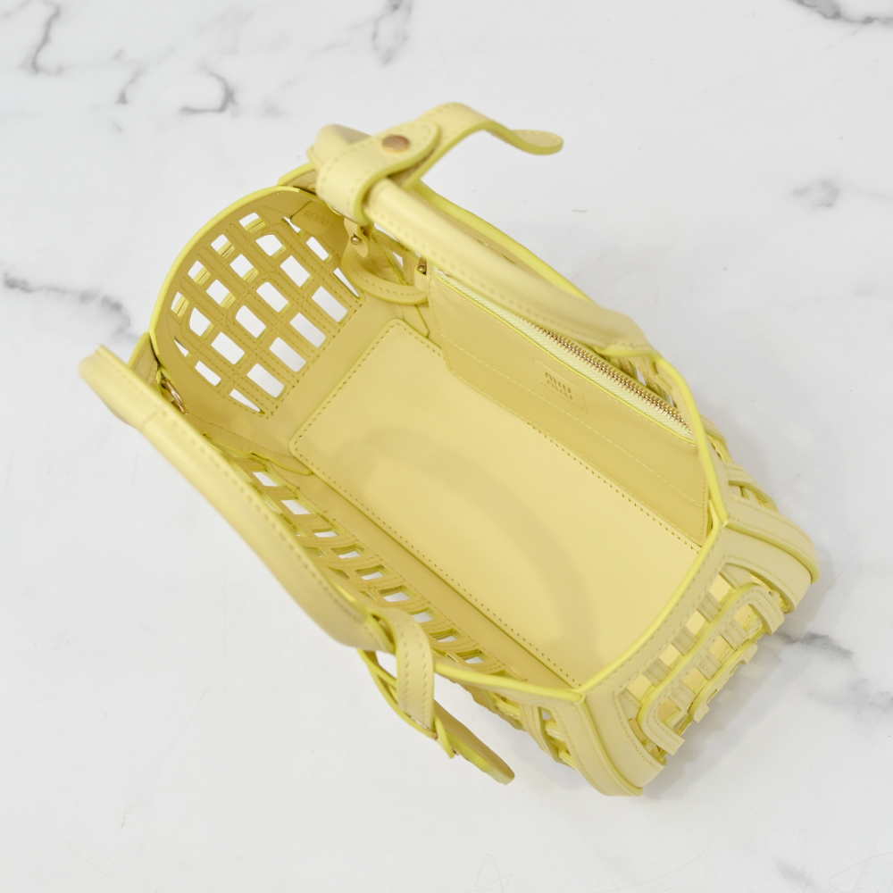 Miu Miu Miu Miu Leather Basket 레플리카 16번 이미지 - Bag | 세미샵 레플리카 사이트