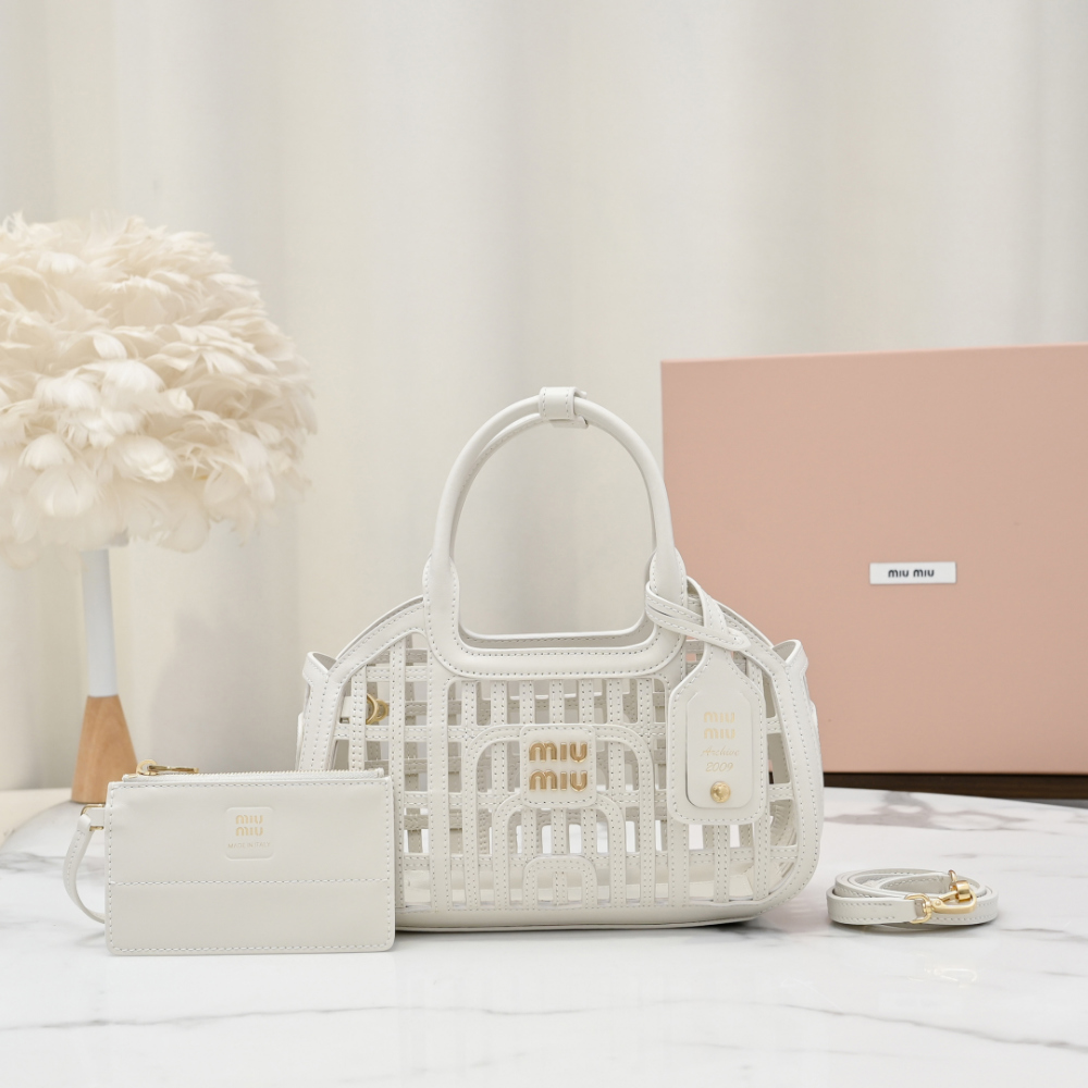 Miu Miu Miu Miu Leather Basket 레플리카 19번 이미지 - Bag | 세미샵 레플리카 사이트