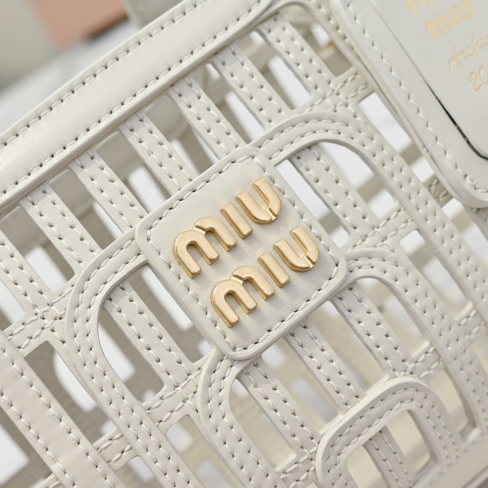 Miu Miu Miu Miu Leather Basket 레플리카 23번 이미지 - Bag | 세미샵 레플리카 사이트