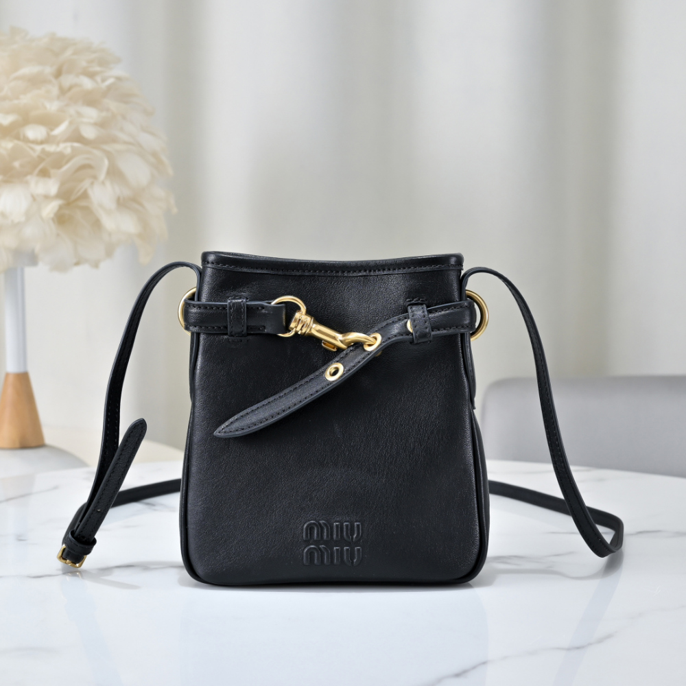 Miu Miu Nappa Leather Pouch