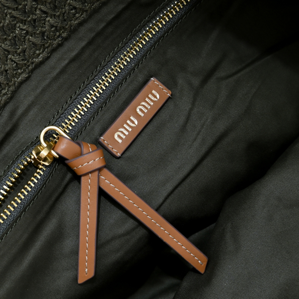 Miu Miu Miu Miu Raffia Woven Tote 레플리카 9번 이미지 - Bag | 세미샵 레플리카 사이트