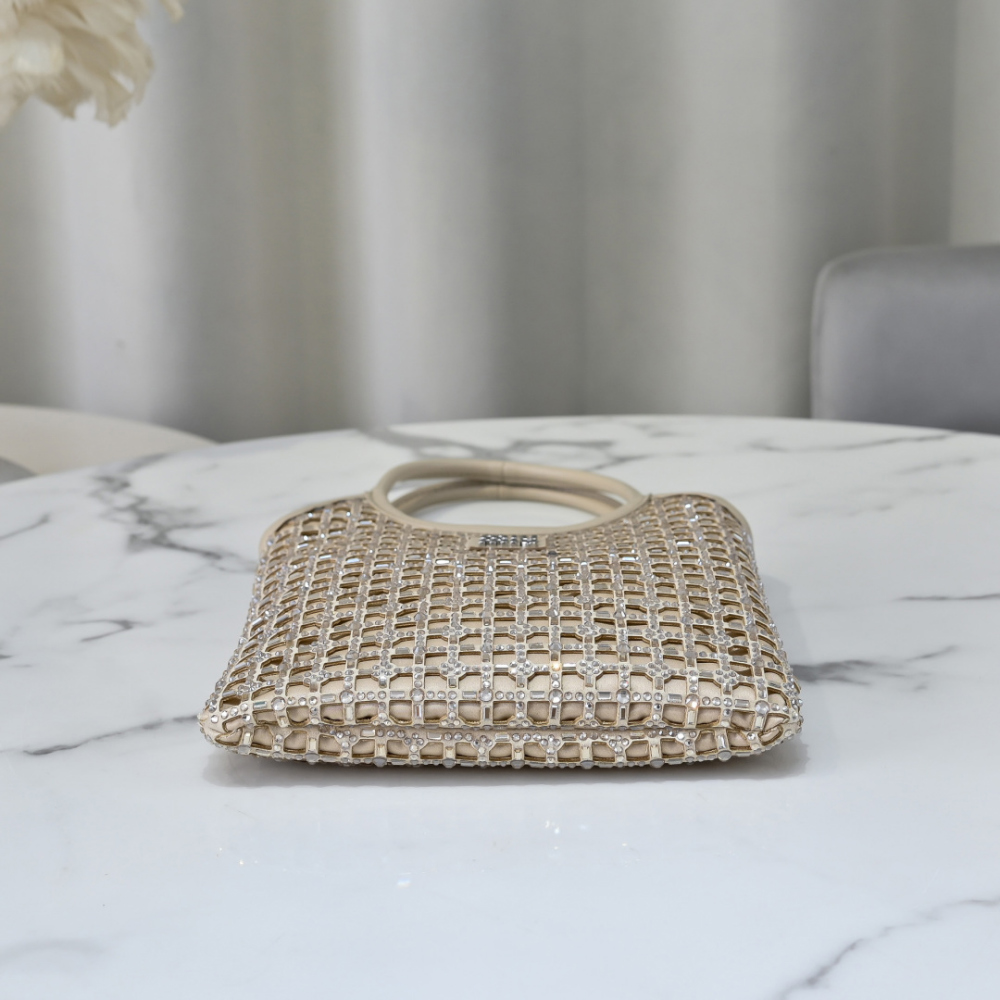 Miu Miu Miu Miu Rete Starlight Crystal Tote 레플리카 4번 이미지 - Bag | 세미샵 레플리카 사이트