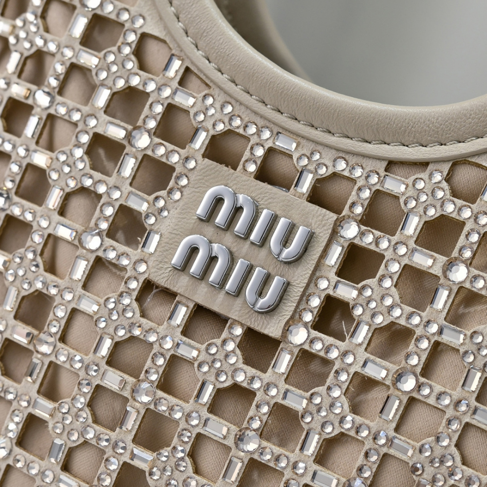Miu Miu Miu Miu Rete Starlight Crystal Tote 레플리카 5번 이미지 - Bag | 세미샵 레플리카 사이트