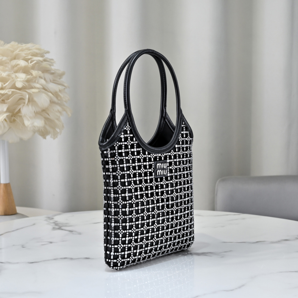 Miu Miu Miu Miu Rete Starlight Crystal Tote 레플리카 11번 이미지 - Bag | 세미샵 레플리카 사이트