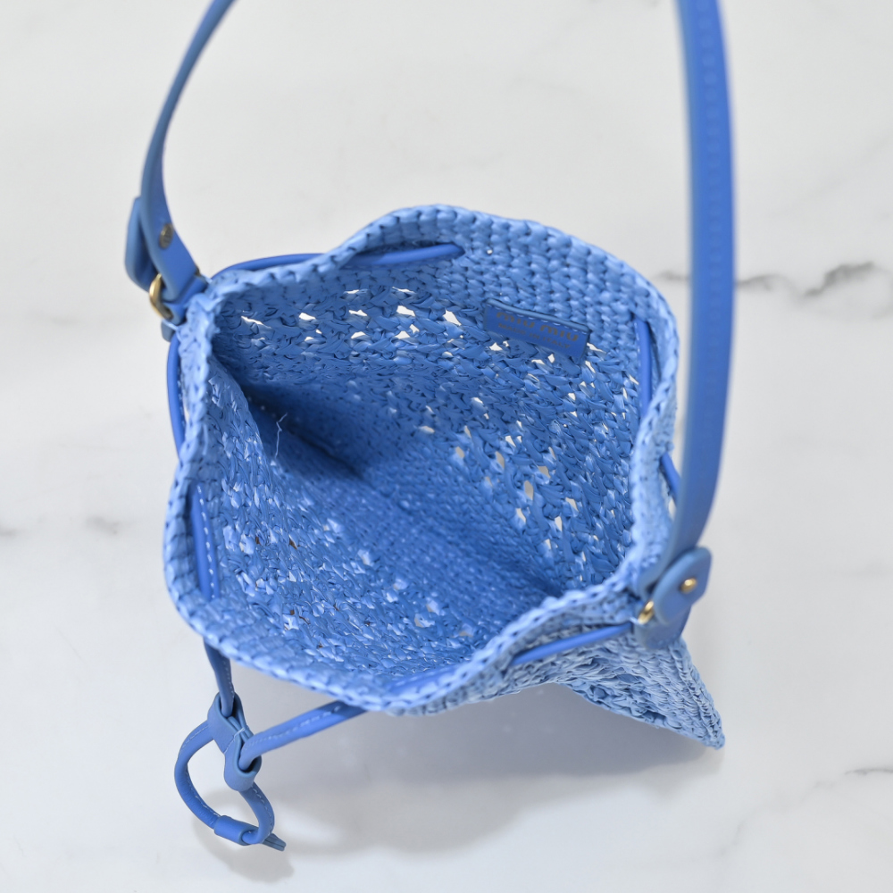 Miu Miu Miu Miu Woven Fabric Mini 레플리카 8번 이미지 - Bag | 세미샵 레플리카 사이트