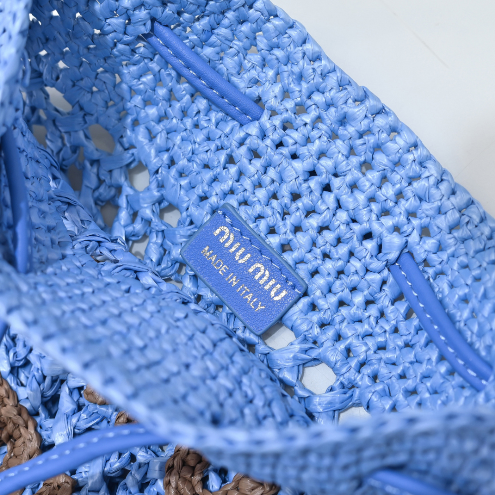 Miu Miu Miu Miu Woven Fabric Mini 레플리카 9번 이미지 - Bag | 세미샵 레플리카 사이트