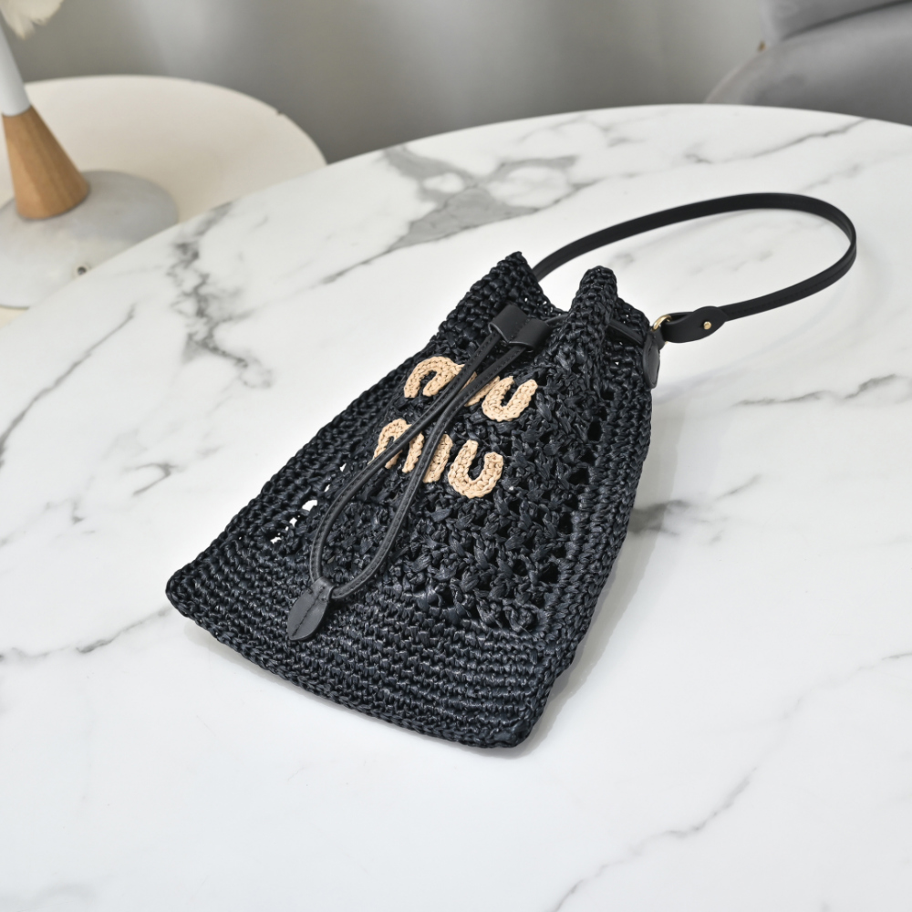 Miu Miu Miu Miu Woven Fabric Mini 레플리카 22번 이미지 - Bag | 세미샵 레플리카 사이트