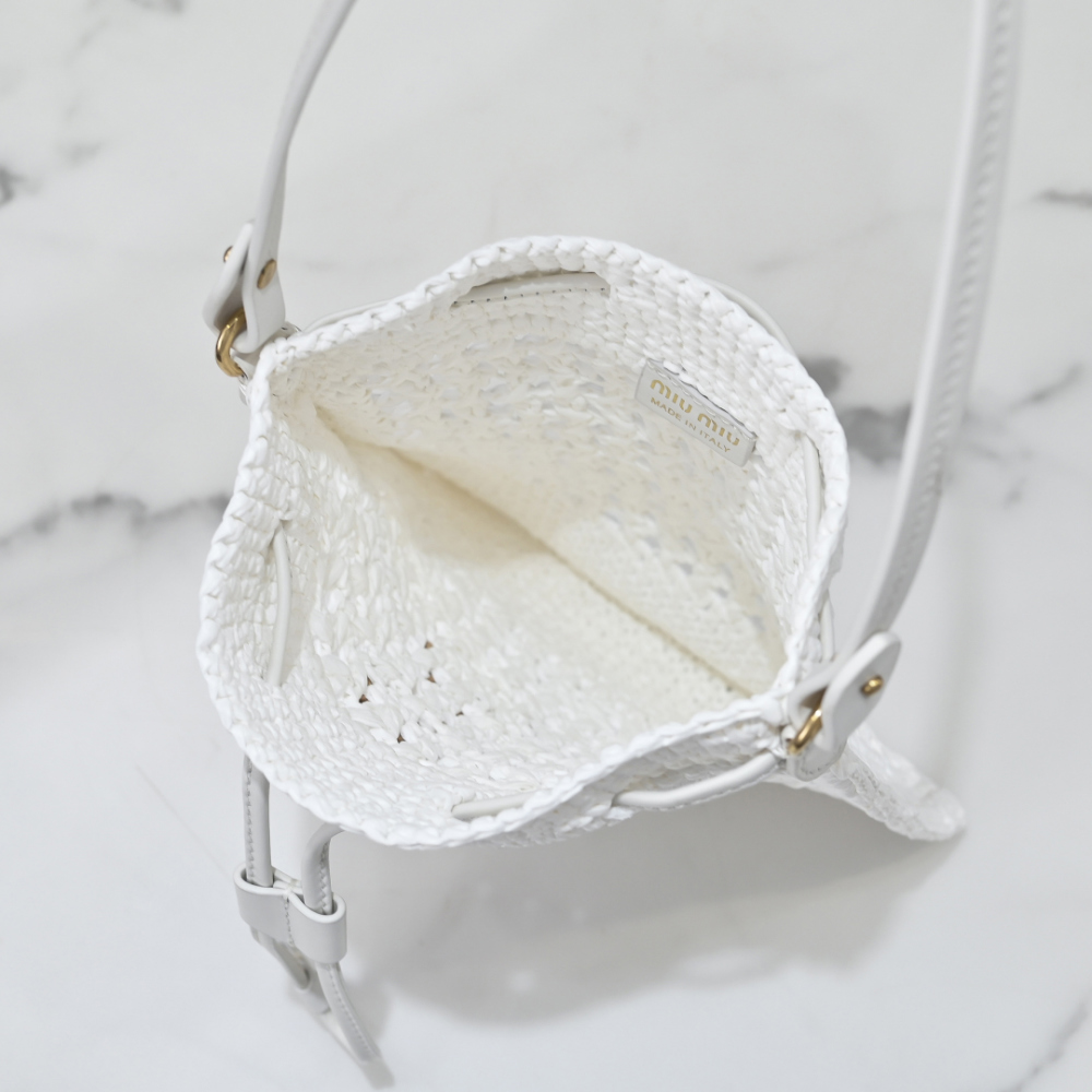 Miu Miu Miu Miu Woven Fabric Mini 레플리카 44번 이미지 - Bag | 세미샵 레플리카 사이트
