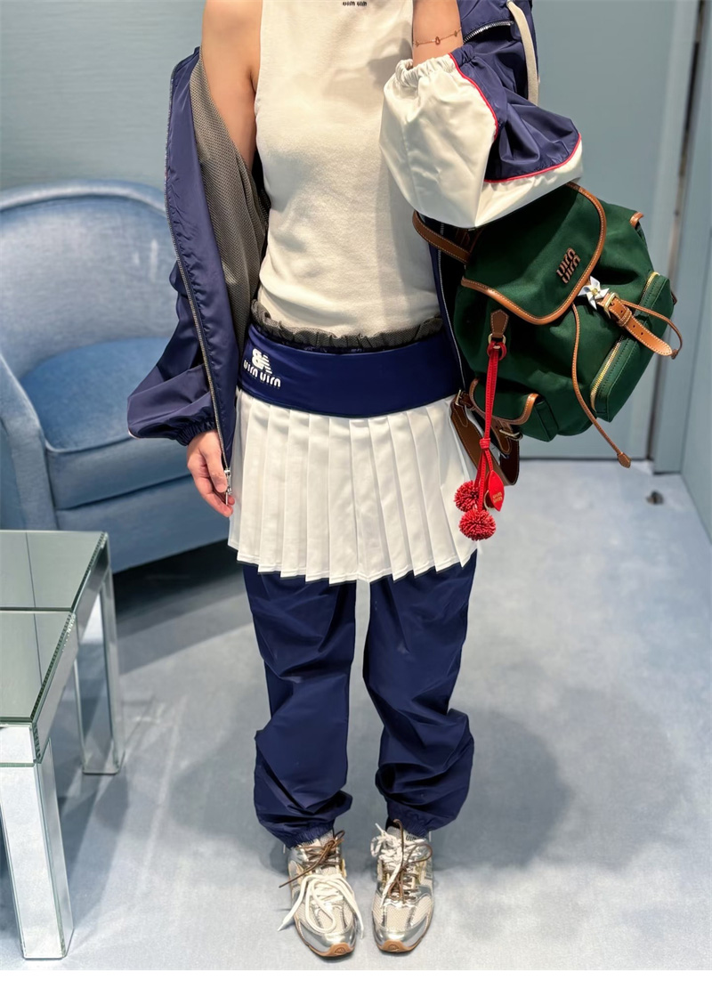 미우미우 미우미우 캔버스 가죽 백팩 라지 5BZ042 레플리카 8번 이미지 - Bag | 세미샵 레플리카 사이트