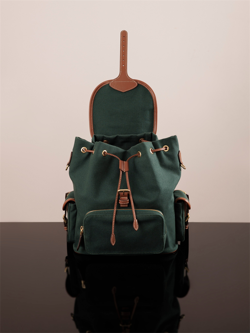 미우미우 미우미우 캔버스 가죽 백팩 라지 5BZ042 레플리카 9번 이미지 - Bag | 세미샵 레플리카 사이트