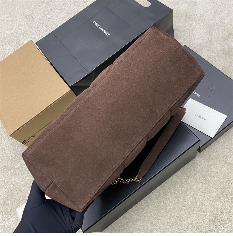 생로랑 생로랑 루루 푸퍼 스웨이드 미디엄 숄더 백 577475 레플리카 7번 이미지 - Bag | 세미샵 레플리카 사이트