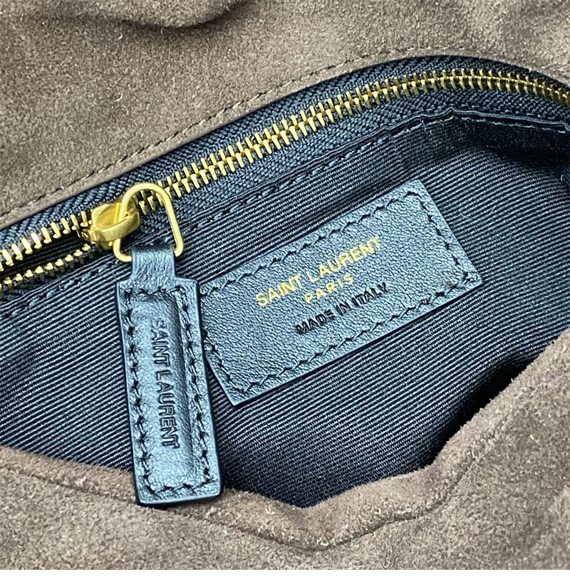 생로랑 생로랑 루루 푸퍼 스웨이드 미디엄 숄더 백 577475 레플리카 8번 이미지 - Bag | 세미샵 레플리카 사이트