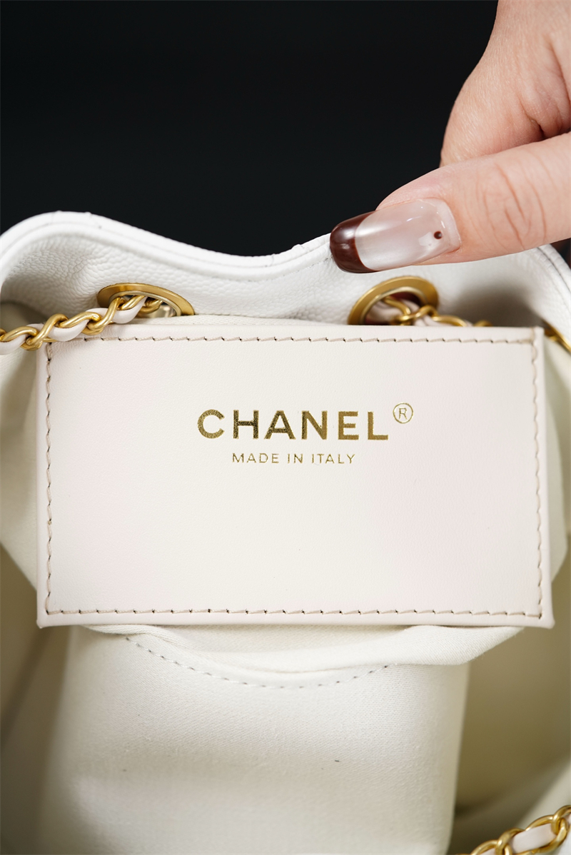 샤넬 샤넬 26C 25 미니 핸드백 화이트 골드메탈 레플리카 12번 이미지 - Bag | 세미샵 레플리카 사이트