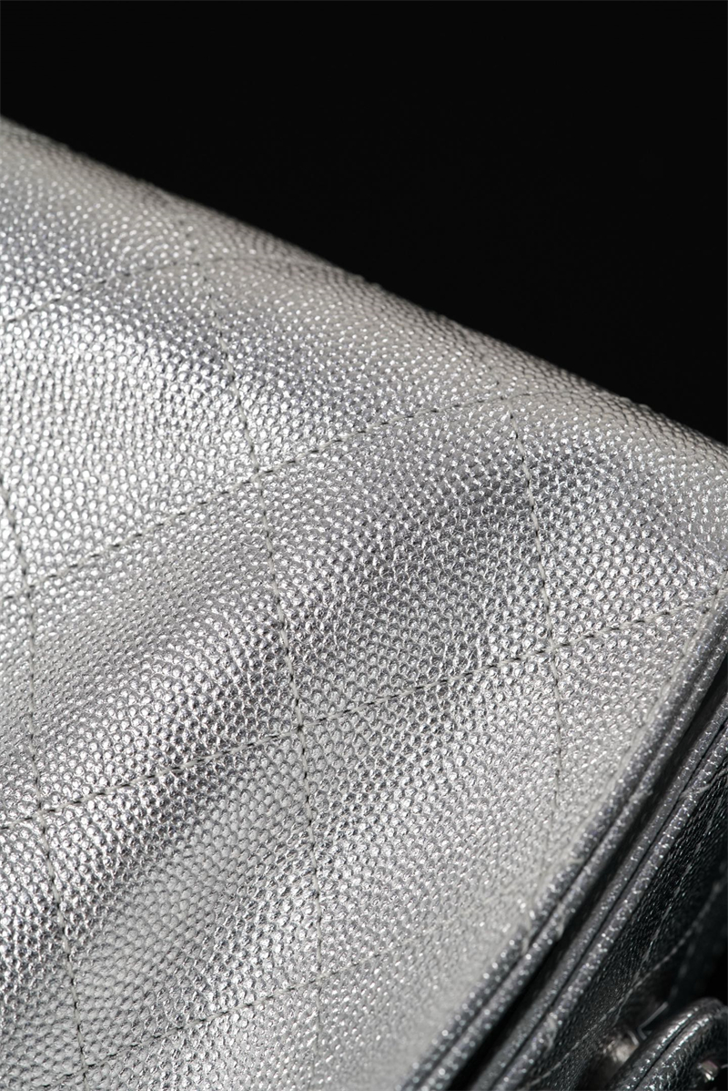 샤넬 샤넬 26C 25 미니 호보 백 그레인드 카프스킨 골드 메탈 실버 레플리카 19번 이미지 - Bag | 세미샵 레플리카 사이트