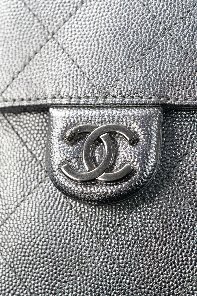 샤넬 샤넬 26C 25 미니 호보 백 그레인드 카프스킨 골드 메탈 실버 레플리카 15번 이미지 - Bag | 세미샵 레플리카 사이트