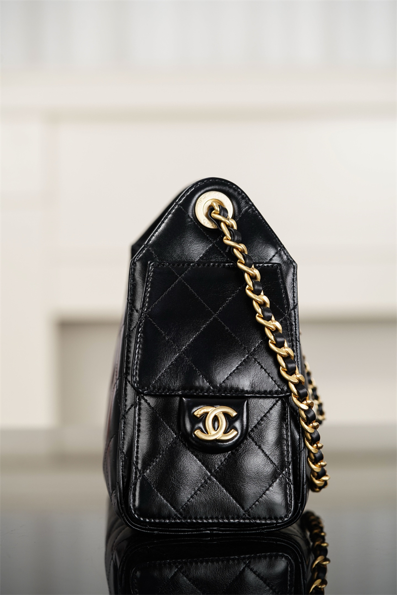 샤넬 샤넬 26C 25백 미니 블랙 골드메탈 레플리카 5번 이미지 - Bag | 세미샵 레플리카 사이트