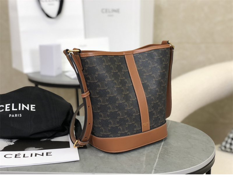 셀린느 셀린느 스몰 버킷백 트리옹프 캔버스 탄 191442 레플리카 11번 이미지 - Bag | 세미샵 레플리카 사이트