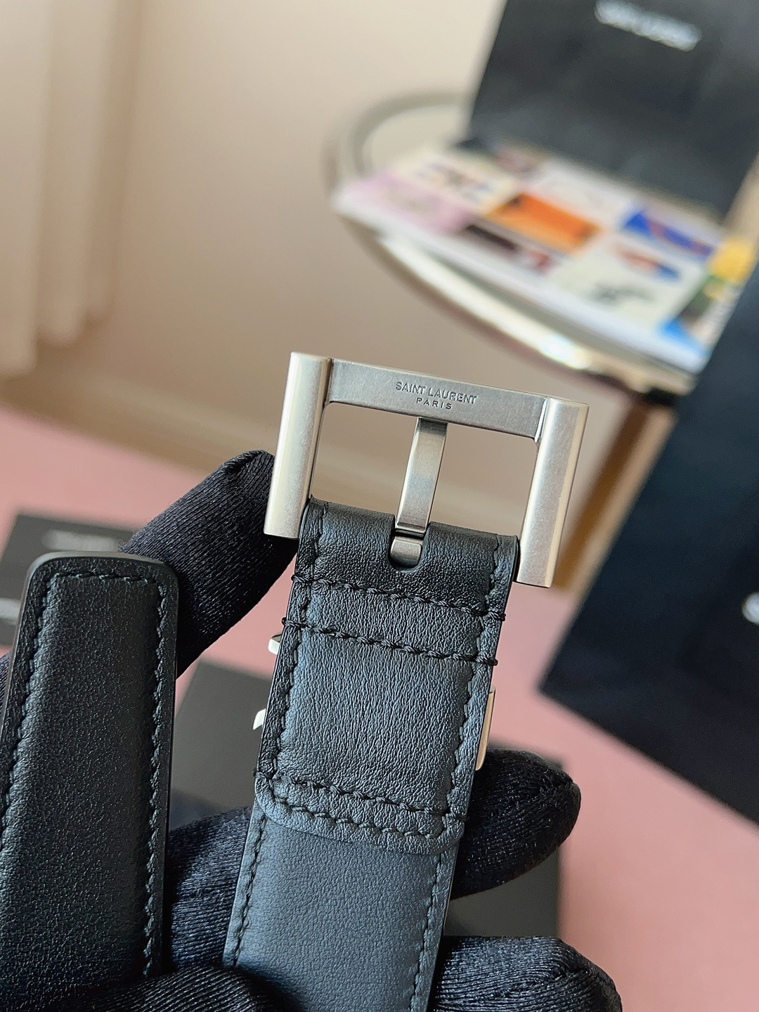 생로랑 생로랑 모노그램 스퀘어 벨트 레플리카 10번 이미지 - 벨트 | 세미샵 레플리카 사이트