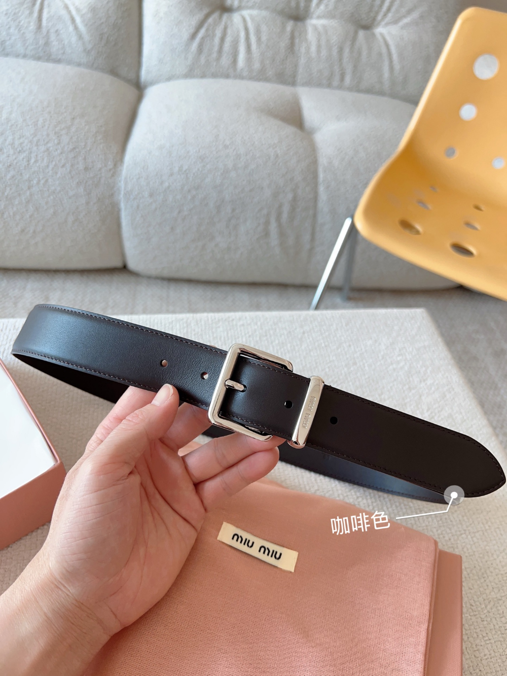 Miu Miu Miu Miu 1 레플리카 3번 이미지 - 벨트 | 세미샵 레플리카 사이트