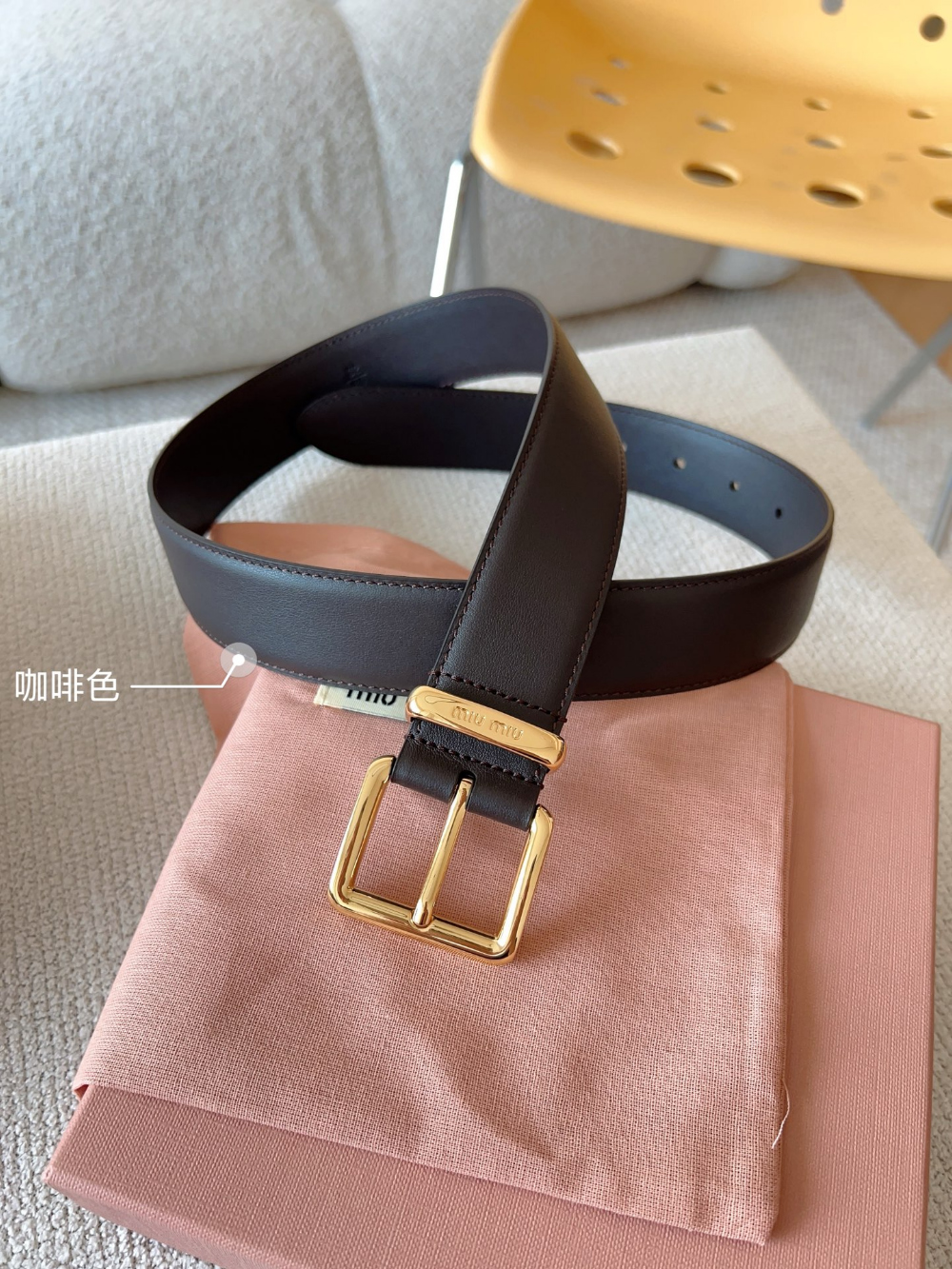 Miu Miu Miu Miu 1 레플리카 9번 이미지 - 벨트 | 세미샵 레플리카 사이트