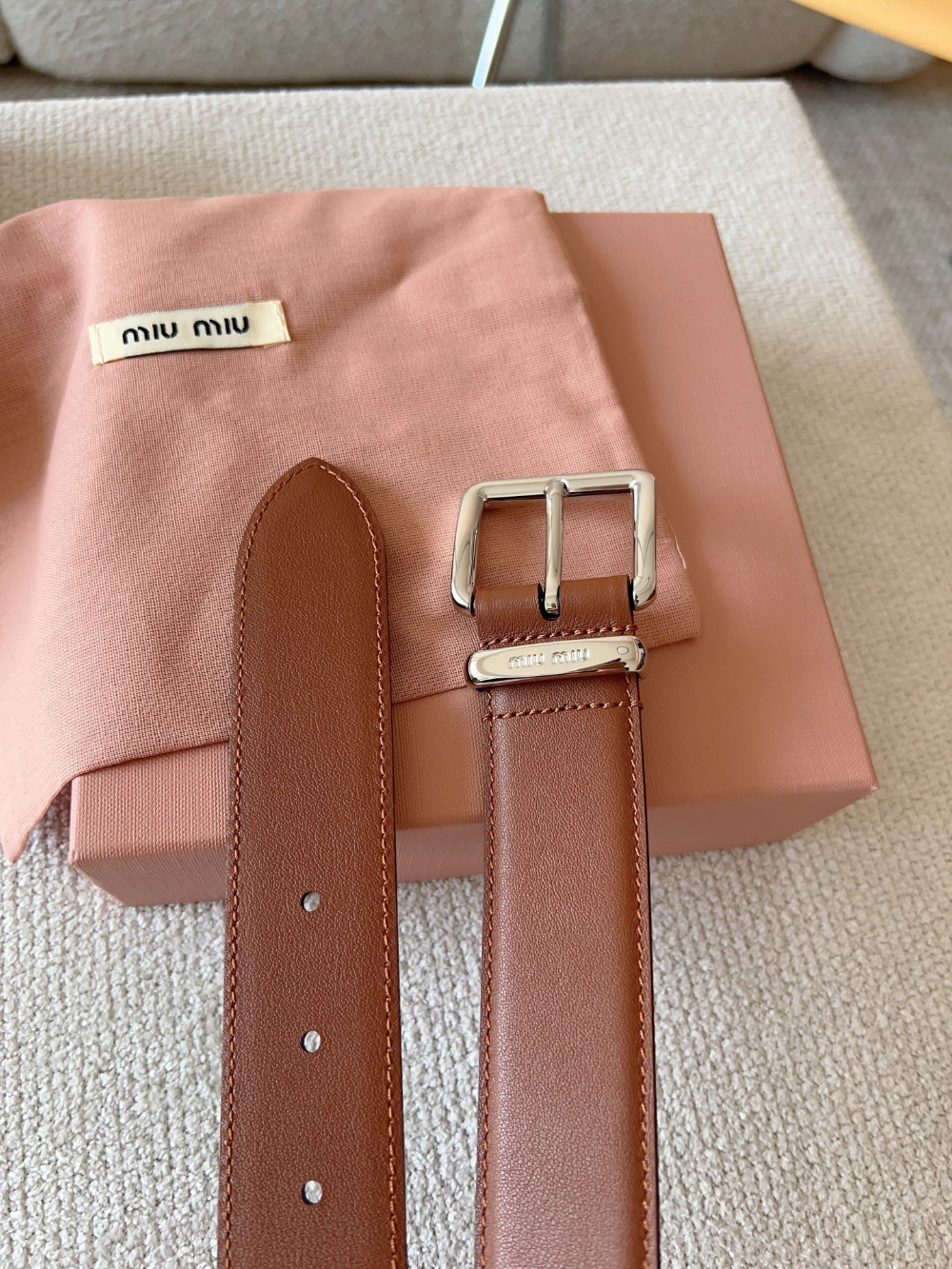 Miu Miu Miu Miu 1 레플리카 16번 이미지 - 벨트 | 세미샵 레플리카 사이트