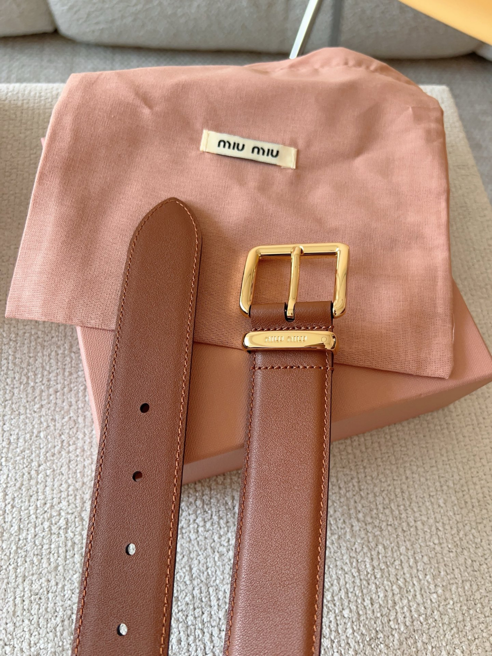 Miu Miu Miu Miu 1 레플리카 21번 이미지 - 벨트 | 세미샵 레플리카 사이트