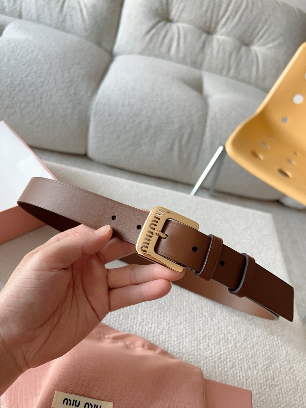 Miu Miu Miu Miu 2 레플리카 12번 이미지 - 벨트 | 세미샵 레플리카 사이트