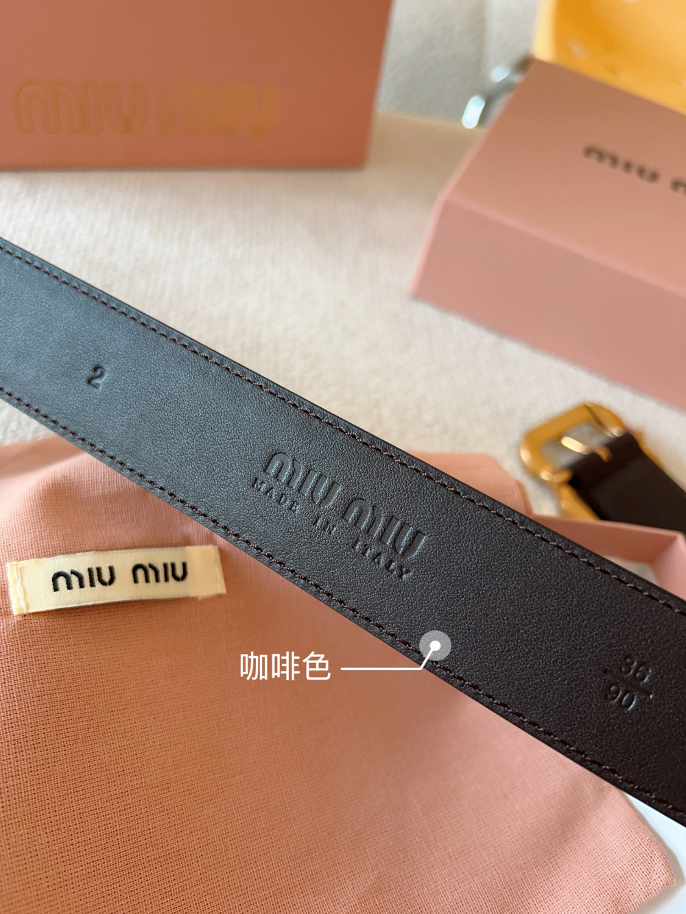 Miu Miu Miu Miu 3 레플리카 11번 이미지 - 벨트 | 세미샵 레플리카 사이트