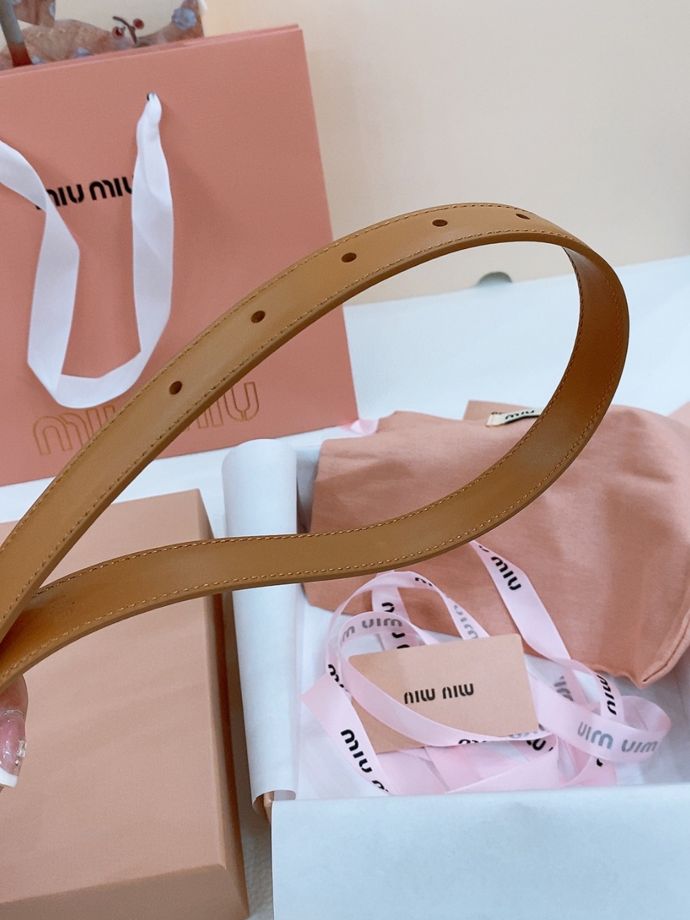 Miu Miu Miu Miu 5 레플리카 10번 이미지 - 벨트 | 세미샵 레플리카 사이트