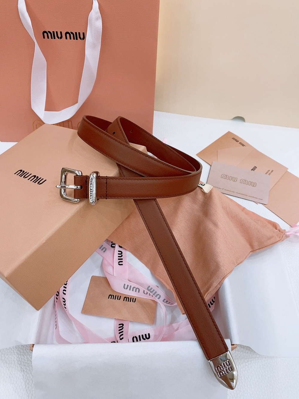 Miu Miu Miu Miu 5 레플리카 16번 이미지 - 벨트 | 세미샵 레플리카 사이트