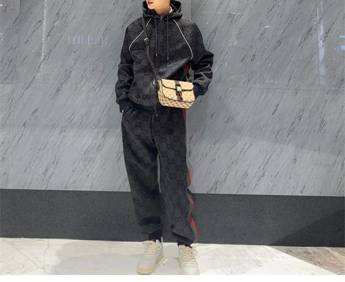 Gucci 구찌 다크그레이 웹 점포 GG 지퍼 자켓 레플리카 6번 이미지 - 의류 | 세미샵 레플리카 사이트